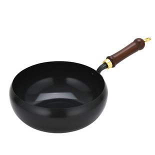 荣事达大肚锅锻打铁锅不粘锅无涂层炒锅家用Royalstar/荣事达日式