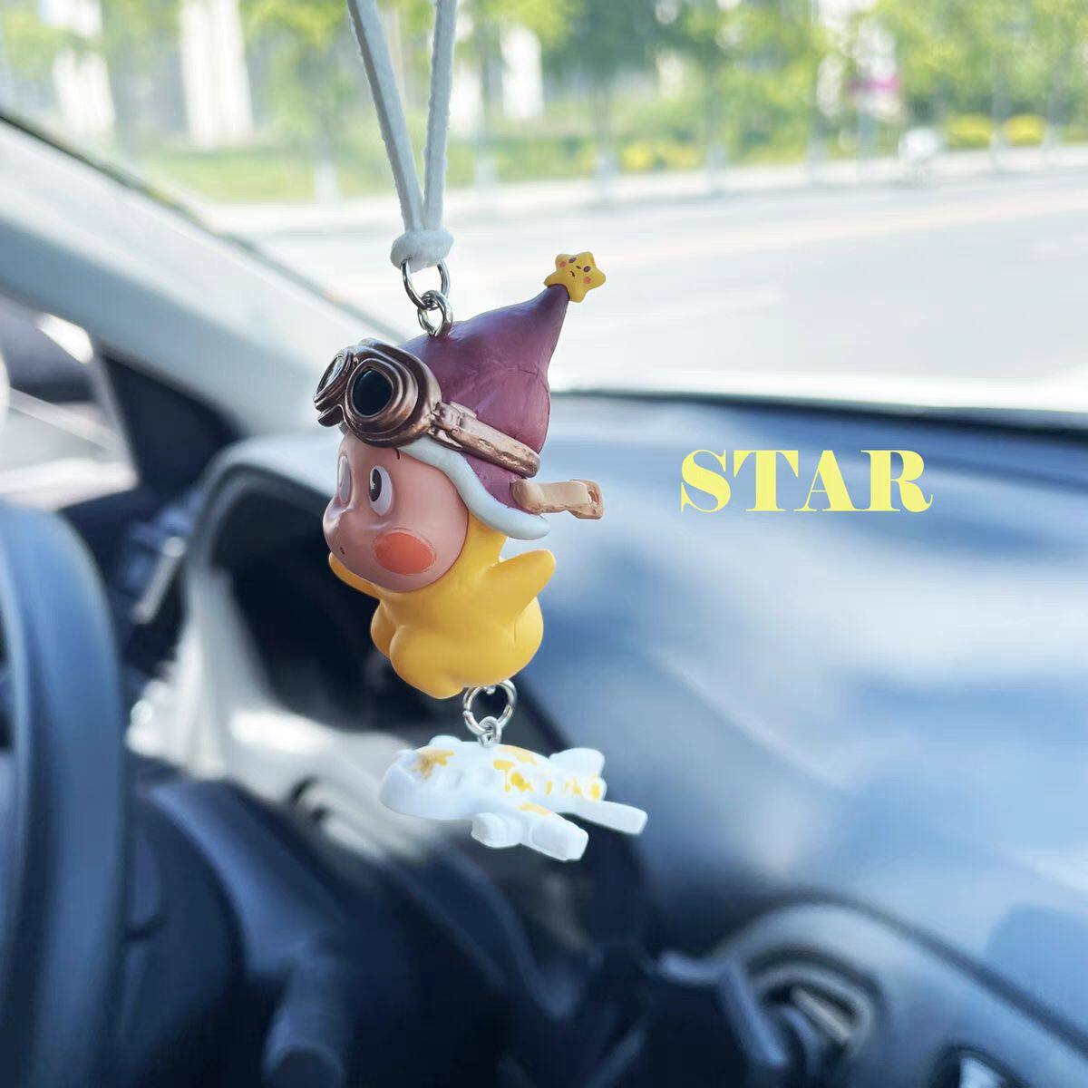 星星人小玩偶挂件汽车改娃车挂车载后视镜挂饰包包挂车内装饰丑萌,汽车用品/电子/清洗/改装,车挂,淘宝优惠券,粉丝福利购,淘宝优惠卷
