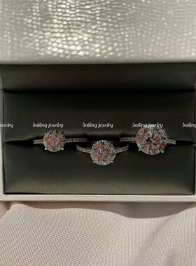 香港英国克拉白金钻石戒指现货