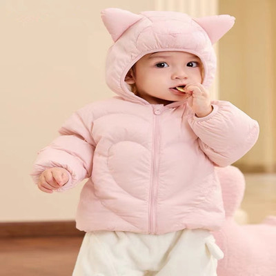 儿童羽绒服男女童轻薄短款外套