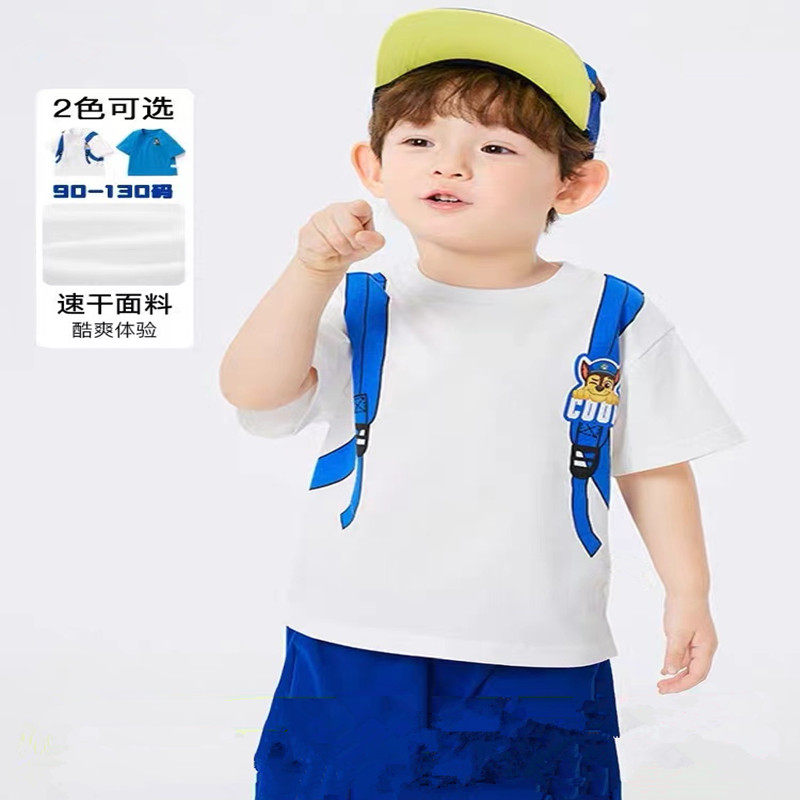 儿童T恤男童短袖纯棉上衣