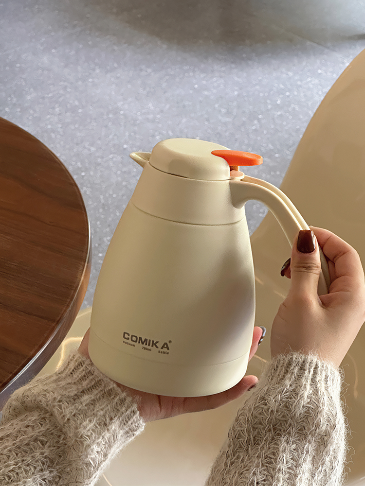 COMIKA口咔保温壶不锈钢保温水壶热水壶家用学生暖水瓶宿舍热水瓶