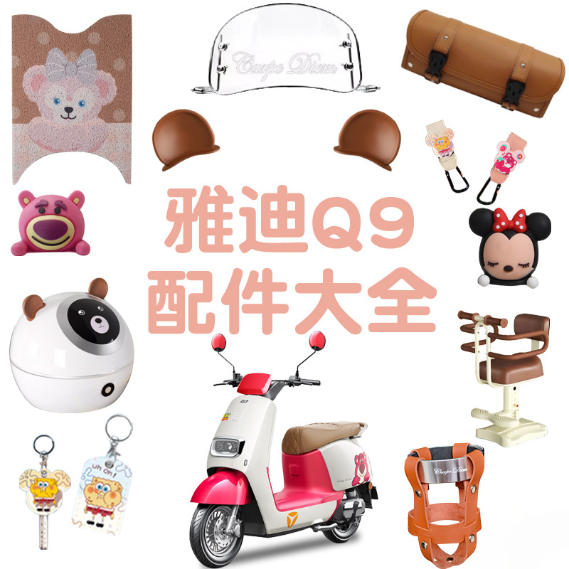 冠能奢享q9电动车装饰大全