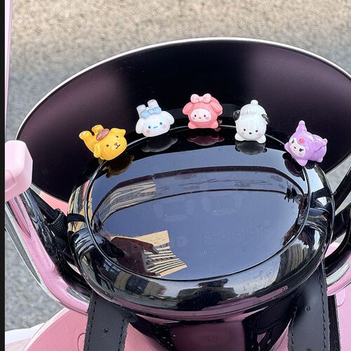 爱玛露娜配饰电动车仪表盘装饰可爱三丽鸥配件luna艾玛电瓶车改装