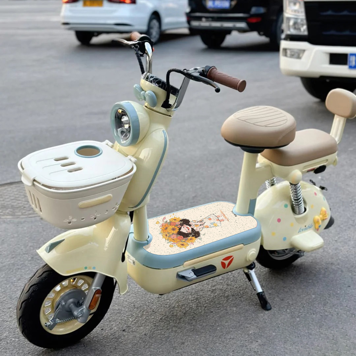 适用雅迪C系列脚垫【专用】