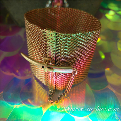 欧美风小众设计复古手链