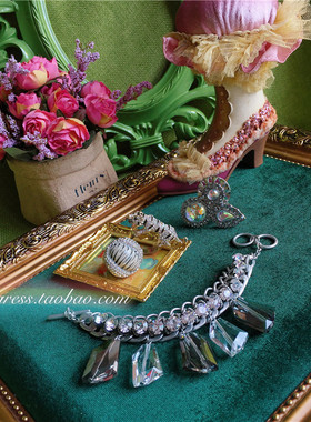 独家小众复古手链戒指