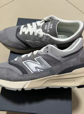 New Balance NB997H系列灰色复古跑鞋低帮男女百搭休闲鞋U997RHA