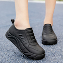 学生胶鞋 雨鞋 低帮防滑厚底内增高水鞋 款 防水加绒雨靴 女士成人时尚