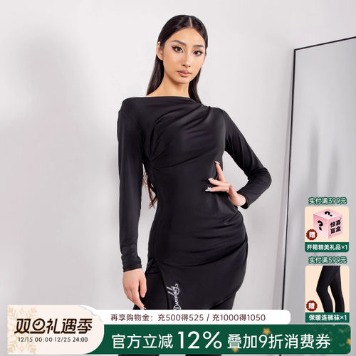 拉丁舞女士新款上衣练功服