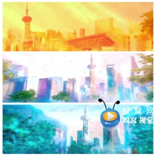 S6932《晨光曲》春晚版本 超宽屏 柔美 舞美舞蹈舞美背景视频素材