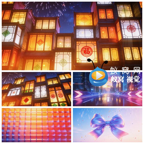 S7475《每道光》歌曲MV 伴奏 春晚节目歌曲MVLED大屏背景视频素材