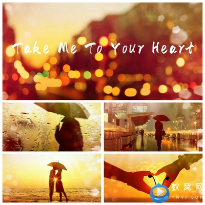 S1624 Take Me To Your Heart KTV版伴奏 歌曲MV配乐成品视频素材
