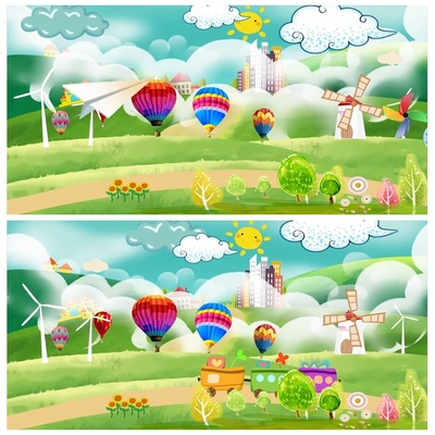 S3740 (一年级) 少儿  歌曲MV六一 舞美 舞蹈LED背景大屏视频素材