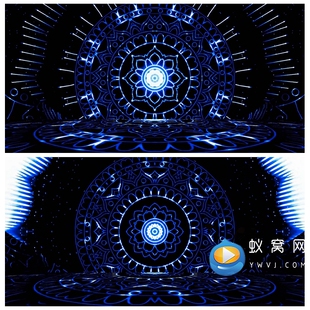 S5339 特斯河之赞 蒙古 舞美演出LED大屏背景视频素材