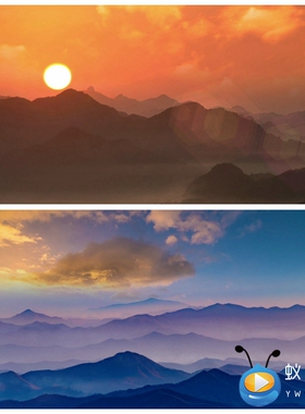 S4368大美中国 通用大合唱 演讲 朗诵歌曲MV背景视频素材