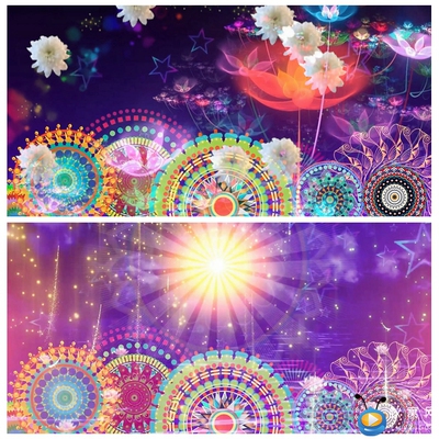 S1940 彝族唯美风格欢庆场景 歌曲MV 配乐成品  背景视频素材制作