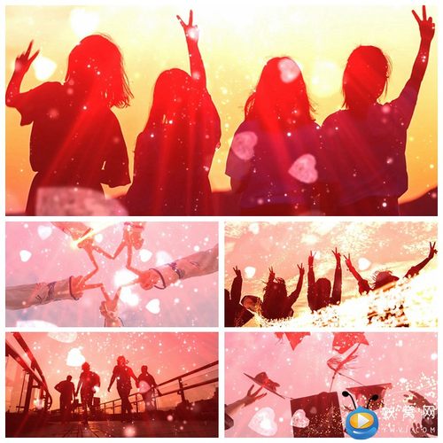 S2018 以青春的名义宣誓诗歌诗歌朗诵配乐 LED 背景高清视频素材