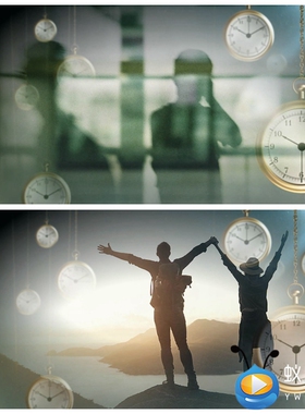 S2516 岁月神偷 伴奏 爱情抒情歌曲MV LED大屏动态背景视频素材