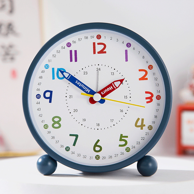 学生专用闹钟宿舍简约起床神器儿童男女孩闹钟桌面学习静音时钟表