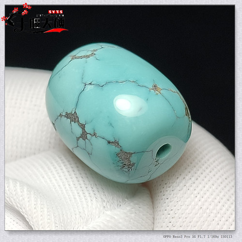 天然原矿无优化绿松石原石