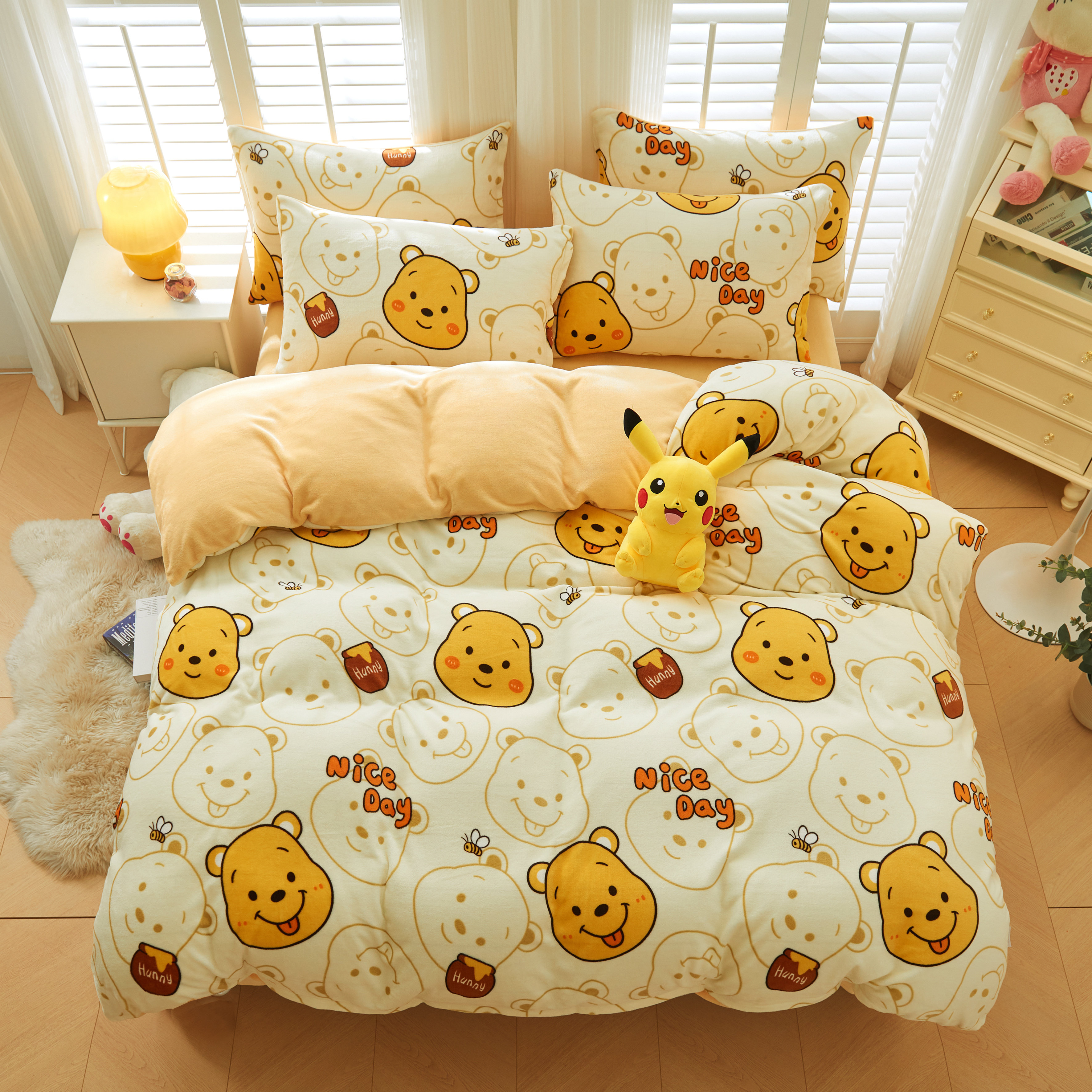 迪士尼定制儿童幼儿园冬季牛奶绒被套单件1.2m双面加绒珊瑚绒被罩,床上用品,被套,淘宝优惠券,粉丝福利购,淘宝优惠卷