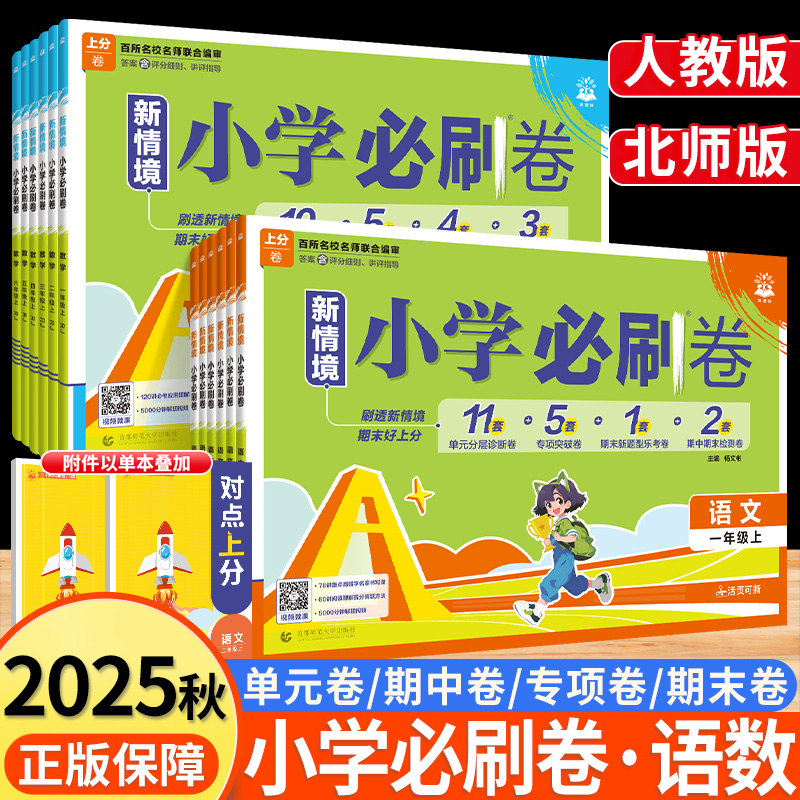 2025小学必刷卷一三二四