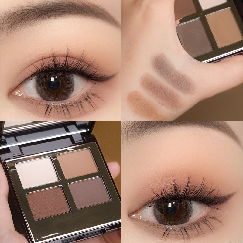 C家四色眼影小样枕边话pillowtalk dv ee the rock chick大地明眸