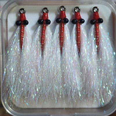 手工精绑疯狂查理软毛飞蝇钩鲈鱼