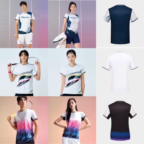 2025新款羽毛球服套装男女运动