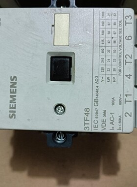 西门子3TF48交流接触a器