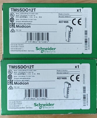 施耐德控制器TM5扩展模块TM5SDO12T