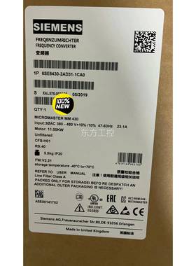 议价6SE6M43D0-2A31-1CA0西门子M4变30全新频