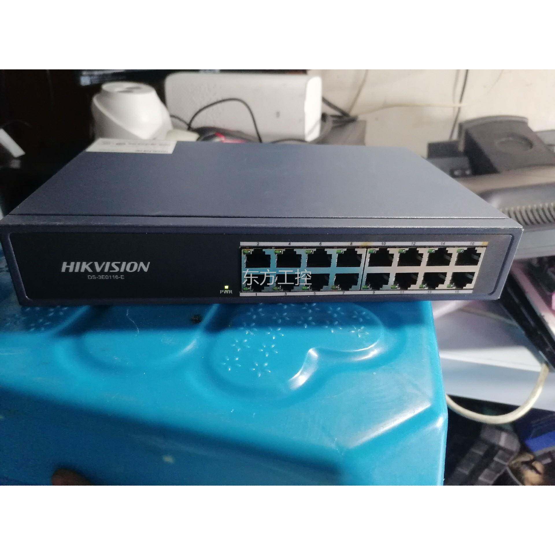 议价海康威视型号d3s--e0116e以太网交换,成色如图片机上