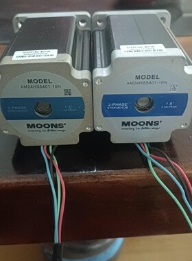 鸣志步进电机，型号，AM24HS5401-10N，功能完好，