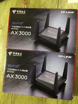 tplink移动标WMA301ax3000路由器，wifi6