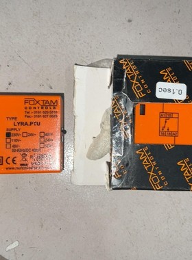 英国进口 FOXTAM Controls继电器有两个，一个有