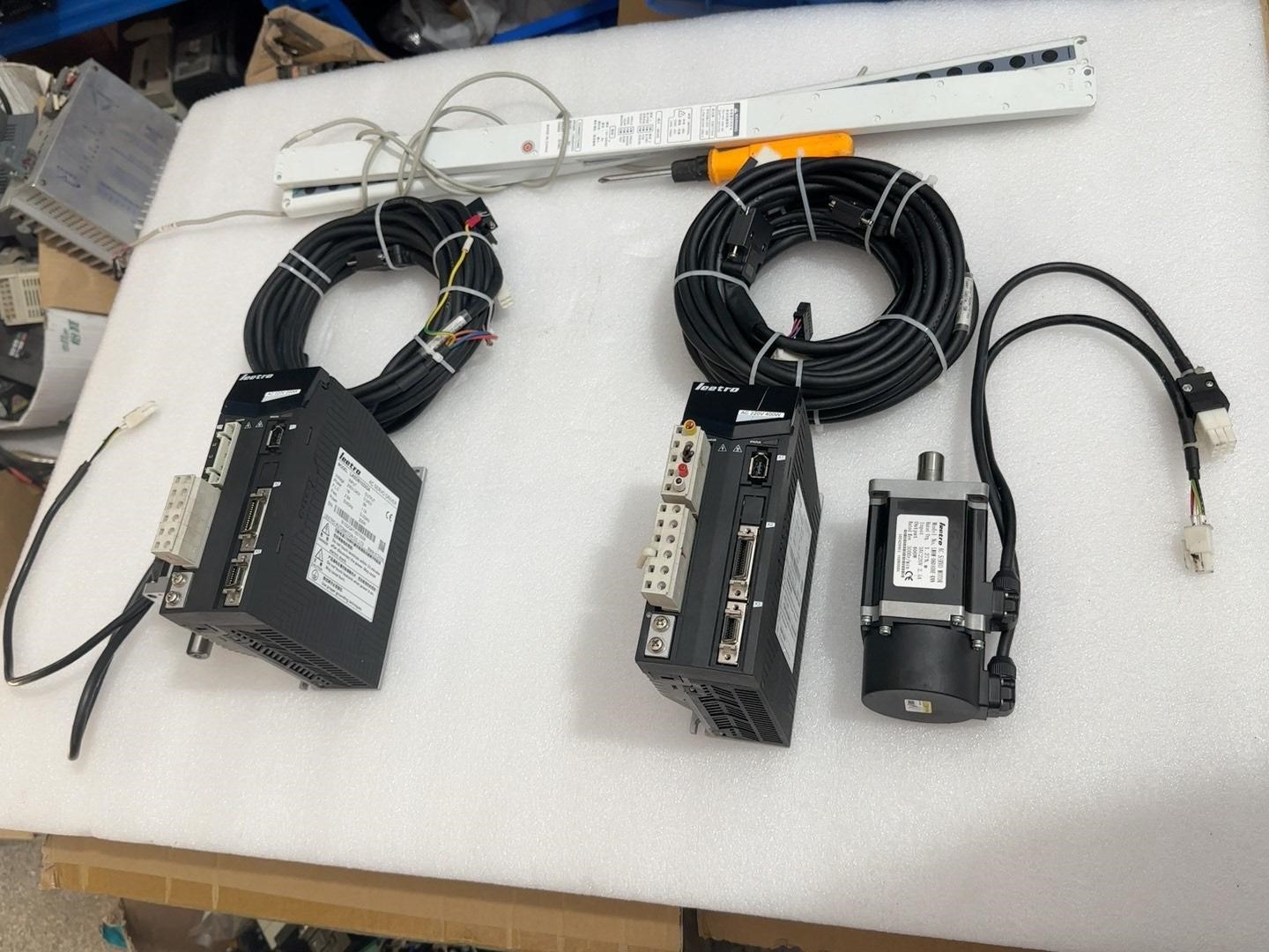 原装拆机Leetro乐创伺服驱动器200瓦伺服套装和400瓦