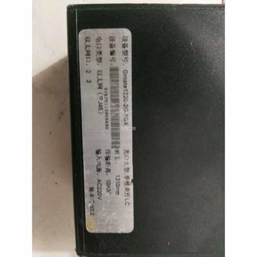 议价二手OMATE122-0 2G-G 1X 模双纤L单C 以太网 实物图