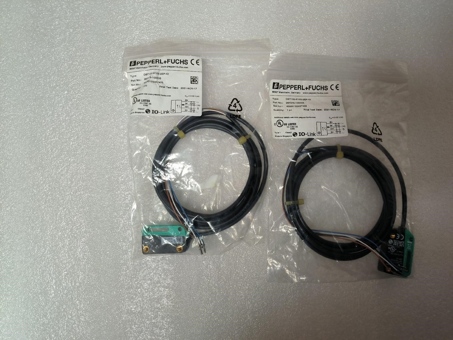 全新正品P+F感应器，型号：OBT150-R100-2EP-