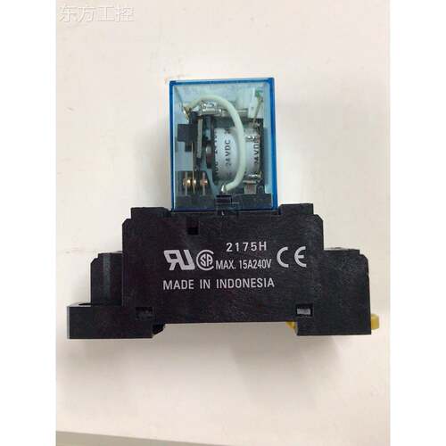 议价原装V正品欧姆龙电器L继Y2N-JDC24+PTF08A -
