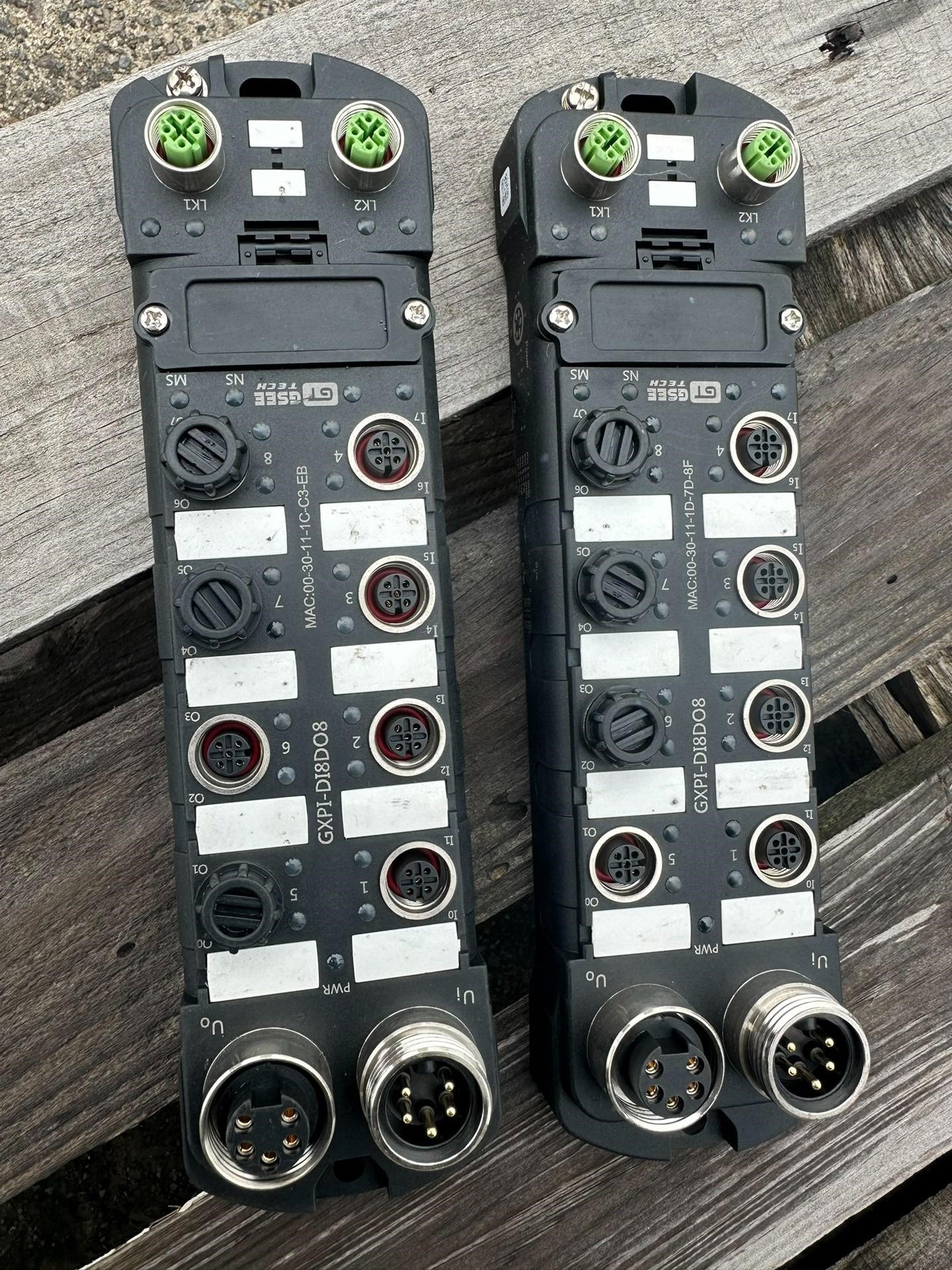 GT GSEE正品吉诺GXPI-DI8DO8总线连接模块。拆