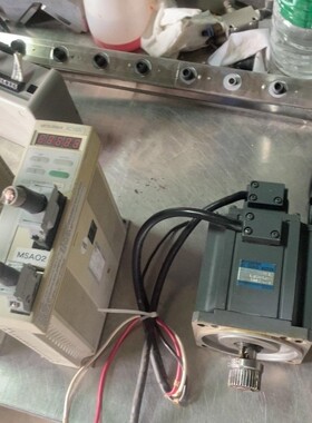 三菱400W伺服电机套装，伺服器MR-J40A1-UL，电机