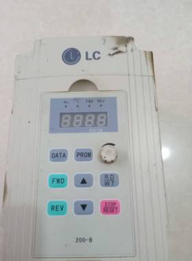 议价二手 LC变频器 GLCV6-H-4T5.物5-A 5.5KW色G3/380V 成实图
