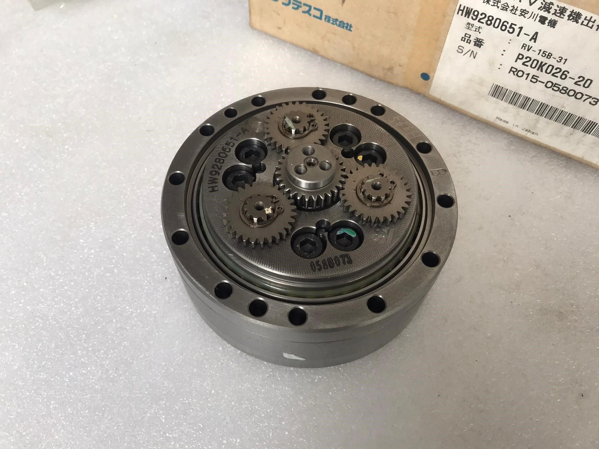 帝人rv减速机rv-15b-31 hw8280651-a