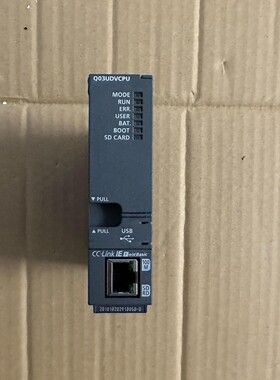 三菱模块Q03UDVCPU 原装拆机 功能正常 实物拍摄 外