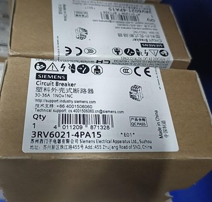 正品 現(xiàn)貨秒拍秒發(fā)假一罰十 4PA15全新原裝 3RV6021
