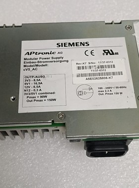 西门子工控机电源，A5E02625806-K7