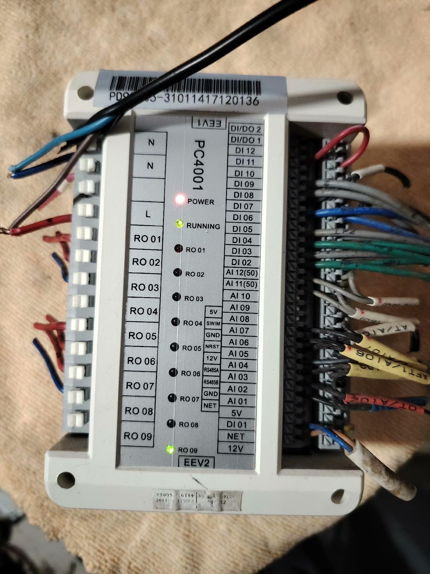 芬尼克兹控制器  PC4001  拆机2台，通电正常使用看图
