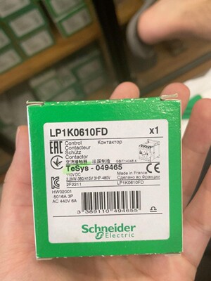 施耐德原装进口全新正品质保一年LP1K0610FD